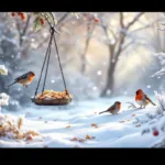 descubre lo que ocurre cuando alimentas a los pájaros durante todo el invierno y cómo esta experiencia puede cambiar tu percepción para siempre.