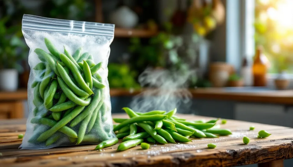 descubre cómo congelar judías verdes durante 6 meses transformó mi manera de cocinar, manteniendo sabor y frescura en cada plato.