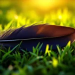 descubre el significado psicológico detrás de encontrar una pluma negra en tu jardín y cómo este símbolo puede revelar aspectos sorprendentes de tu mente y emociones.