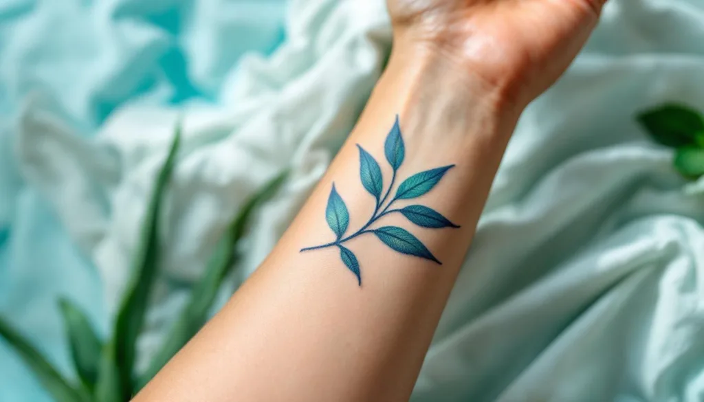 descubre cómo cuidar tu piel después de hacerte un tatuaje discreto, con consejos prácticos y efectivos seis meses después de habértelo hecho.