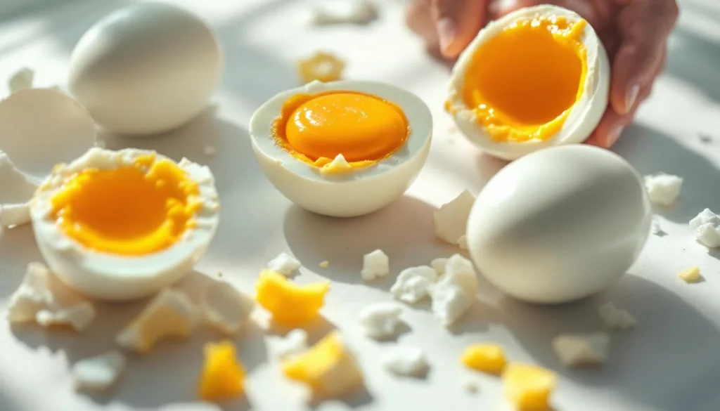 descubre este truco infalible para pelar huevos cocidos sin romper la clara, sin necesidad de agua fría ni cuchara. ¡fácil y rápido!