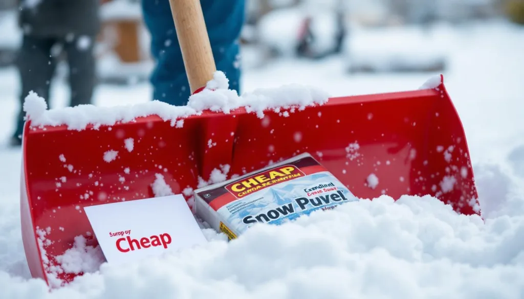 descubre este producto económico para pala que elimina la nieve fácil y rápidamente, sin sal ni arena. la mejor solución para mantener tus superficies limpias y seguras durante el invierno.