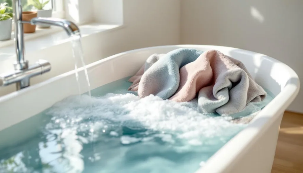 descubre un método innovador para lavar mantas que no es ni tintorería ni lavado normal, garantizando su limpieza sin dañarlas.