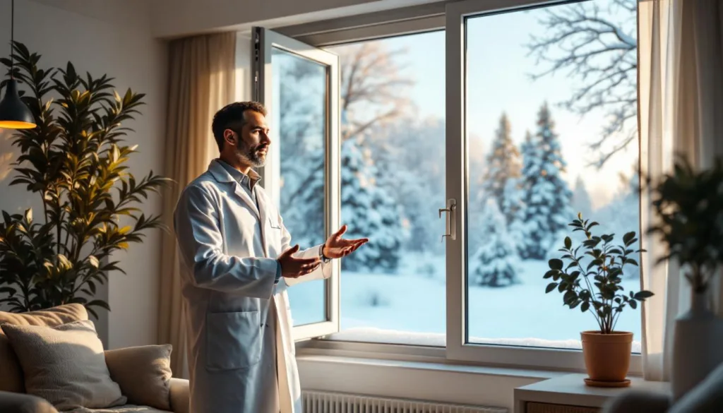 un médico explica los beneficios de abrir las ventanas 10 minutos al día en invierno para mejorar tu salud y calidad de vida.